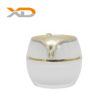 Special design gold oval face toner bottle 100ml cosmetic packaging and cream containers 30g 50g
